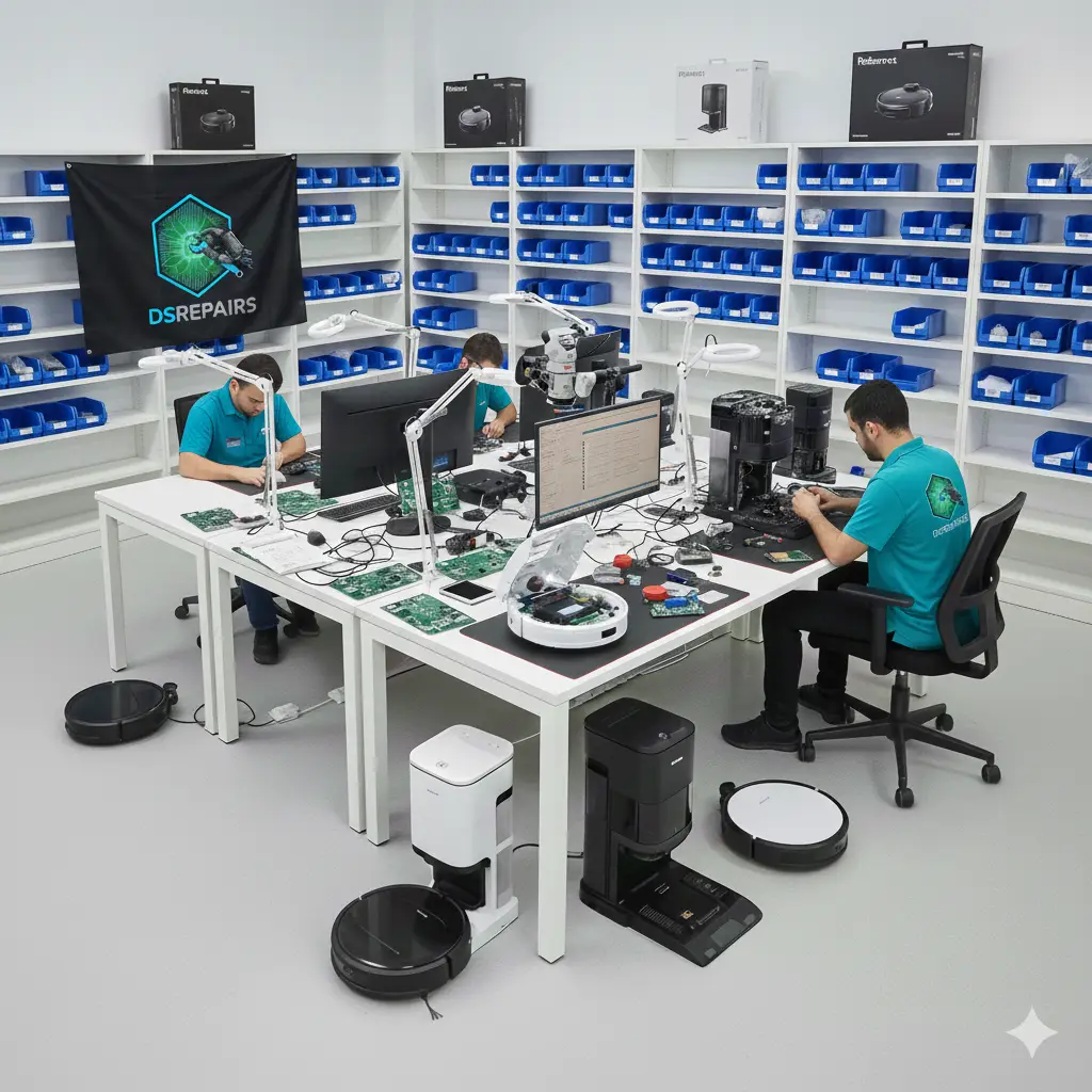 די אס תיקונים לכרטיסים אלקטרוניים ושואביים רובוטיים רובורוק דרימי אקוואקס